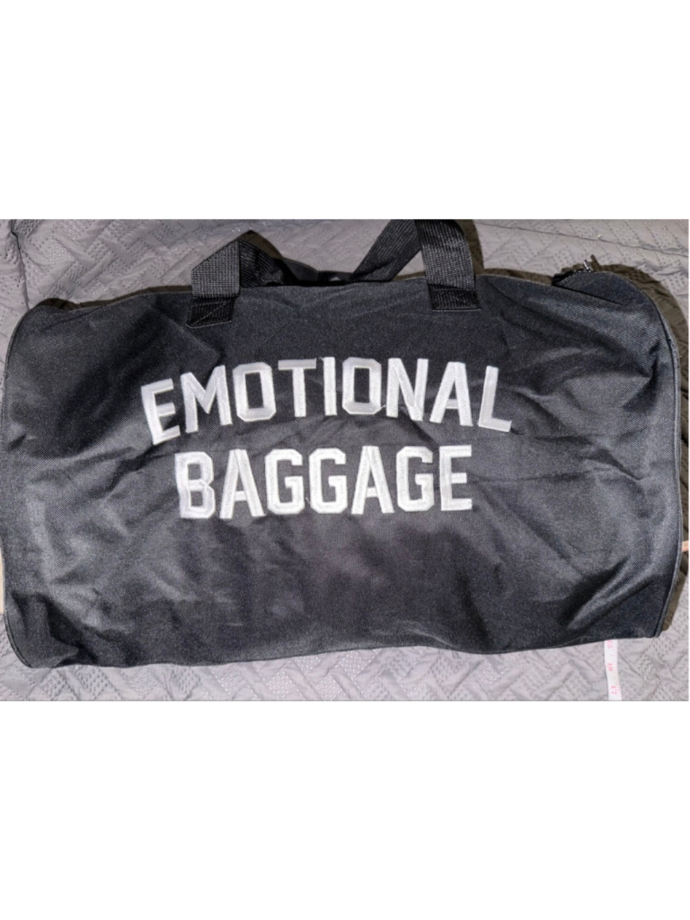 “EMOTIONAL BAGGAGE” Duffel Bag